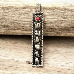 Handmade Red Coral Buddha Pendant